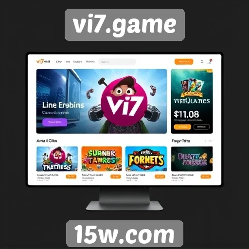 Avaliação da interface do usuário do site vi7.game