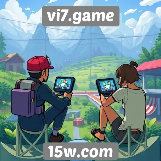 Experiência do usuário no site vi7.game